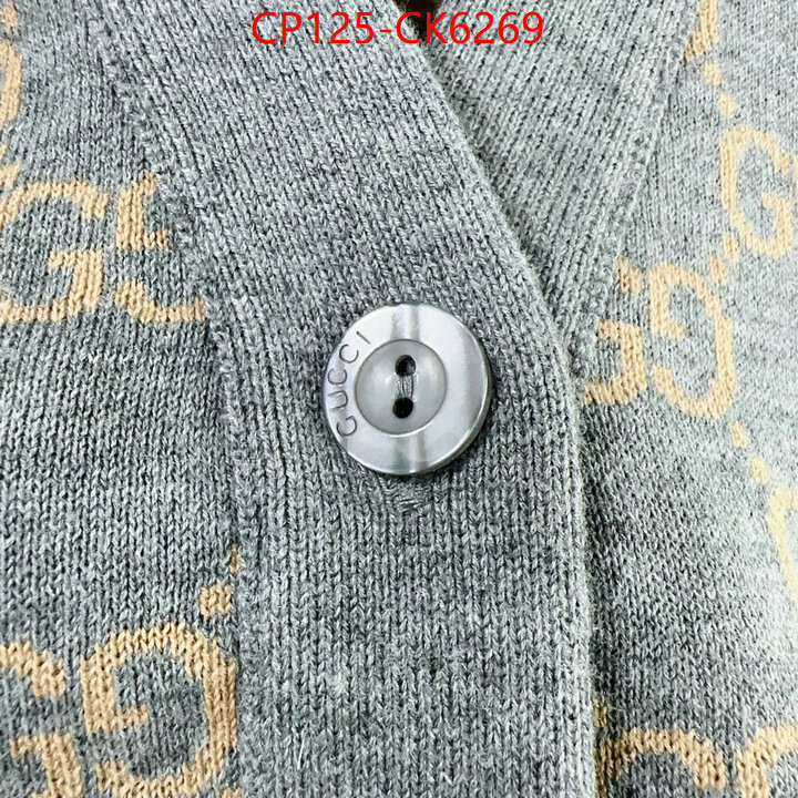 Clothing-Gucci how to start selling replica ID: CK6269 $: 125USD