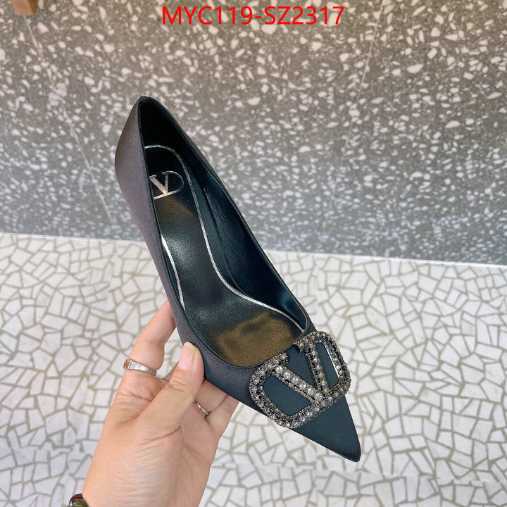 Women Shoes-Valentino 2024 replica wholesale cheap sales online ID: SZ2317 $: 119USD