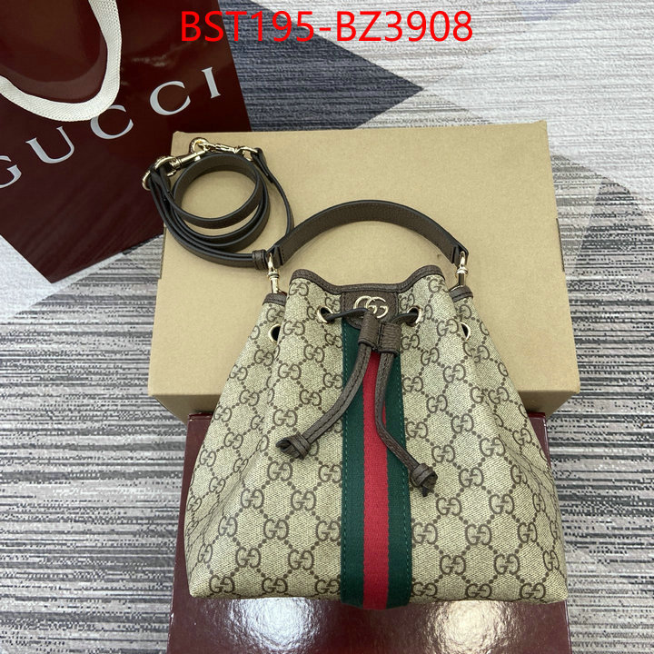 Gucci Bags(TOP)-Bucket bag- best designer replica ID: BZ3908 $: 195USD,