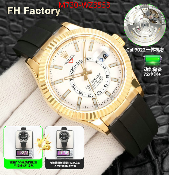 Watch(TOP)-Rolex 7 star quality designer replica ID: WZ3553 $: 730USD