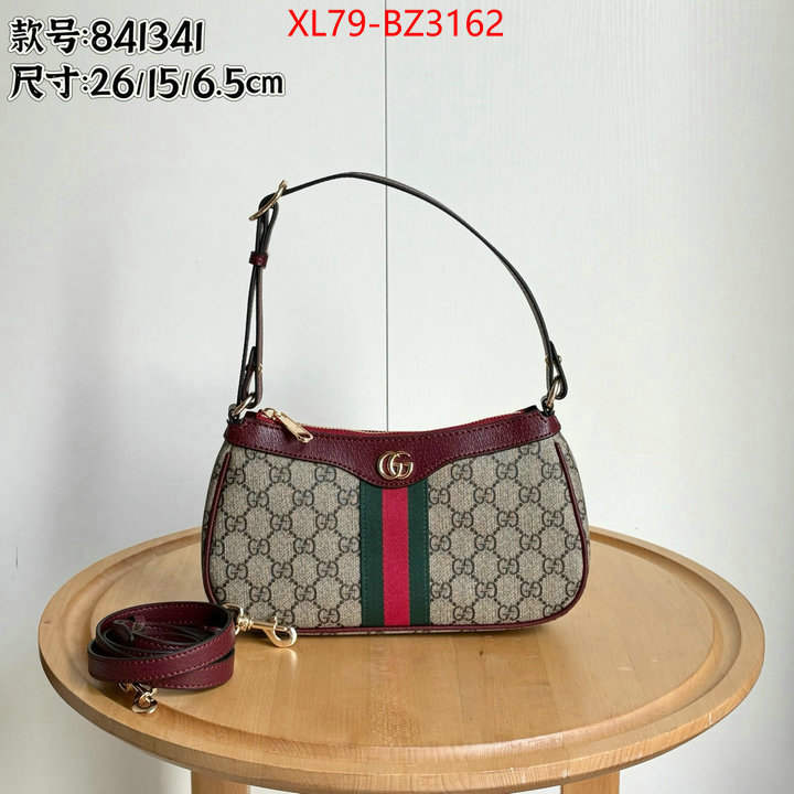 Gucci Bags(4A)-Crossbody- top quality designer replica ID: BZ3162 $: 79USD,