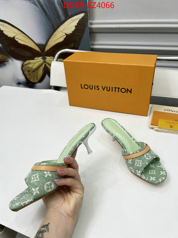 Women Shoes-LV luxury fashion replica designers ID: SZ4066 $: 89USD