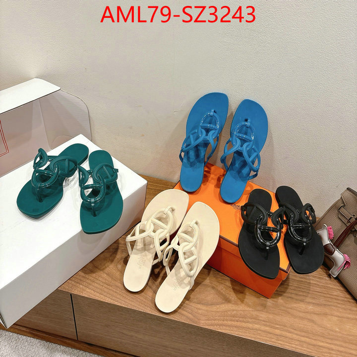 Women Shoes-Hermes designer 1:1 replica ID: SZ3243 $: 79USD