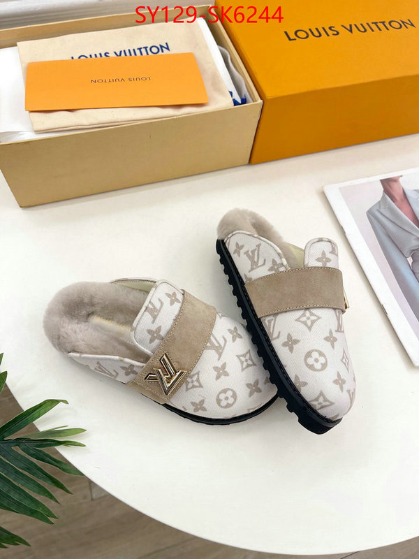 Women Shoes-LV best replica quality ID: SK6244 $: 129USD
