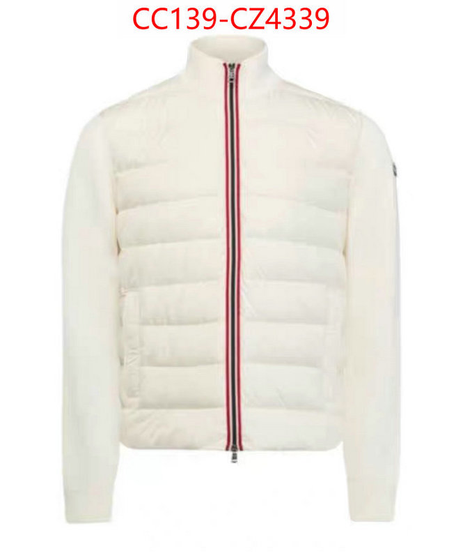 Down jacket Men-Moncler 2024 perfect replica designer ID: CZ4339 $: 139USD