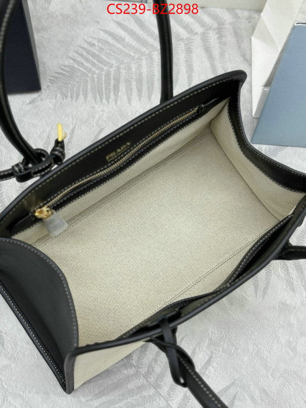 Prada Bags(TOP)-Handbag- luxury cheap replica ID: BZ2898 $: 239USD,