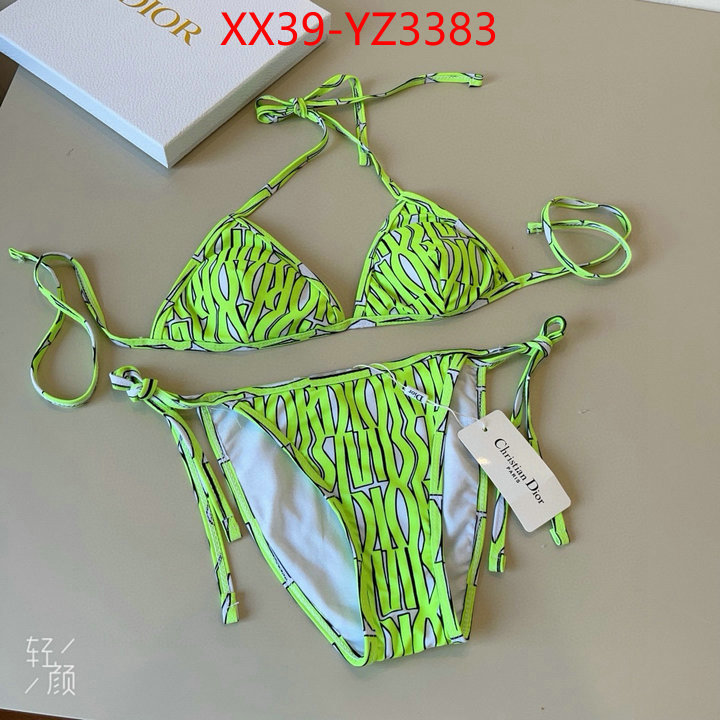 Swimsuit-Dior cheap wholesale ID: YZ3383 $: 39USD