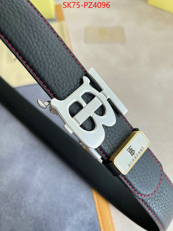 Belts-Burberry luxury cheap ID: PZ4096 $: 75USD