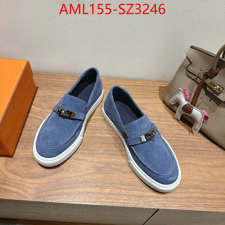 Men Shoes-Hermes replica wholesale ID: SZ3246 $: 155USD