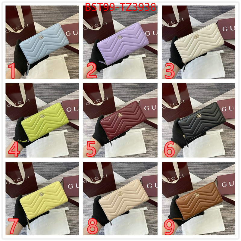 Gucci Bags(TOP)-Wallet- 2024 replica ID: TZ3938 $: 99USD,