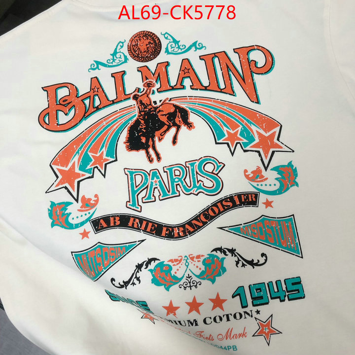 Clothing-Balmain how to find replica shop ID: CK5778 $: 69USD