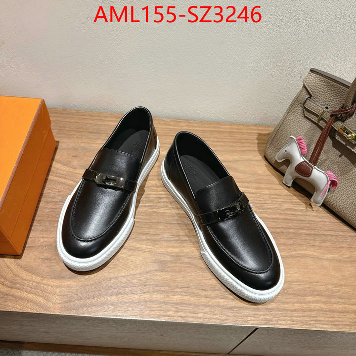 Men Shoes-Hermes replica wholesale ID: SZ3246 $: 155USD
