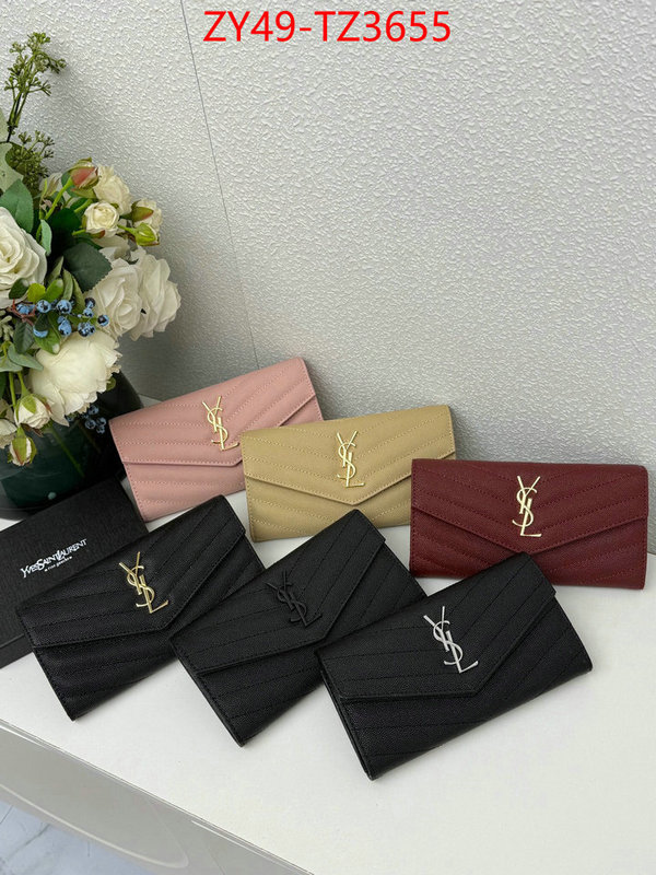 YSL Bags(4A)-Wallet- top ID: TZ3655 $: 49USD,