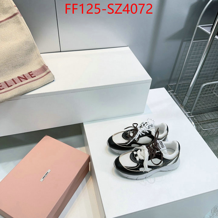 Women Shoes-Miu Miu best quality replica ID: SZ4072 $: 125USD