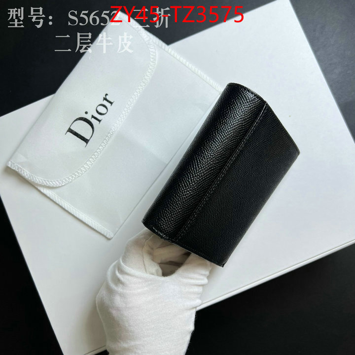 Dior Bags(4A)-Wallet- flawless ID: TZ3575 $: 45USD,
