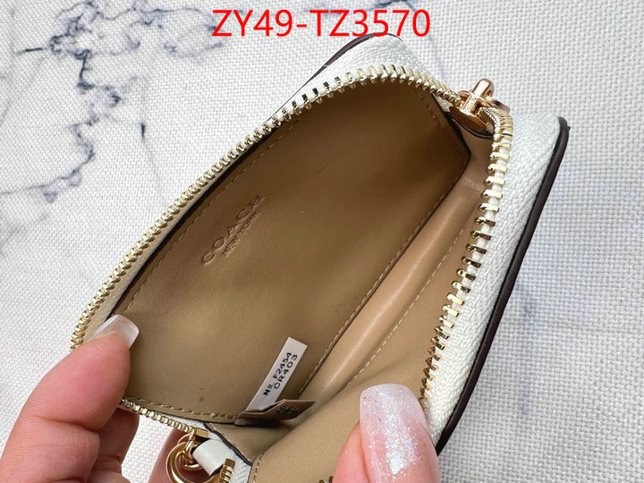 Coach Bags(4A)-Wallet perfect ID: TZ3570 $: 49USD,