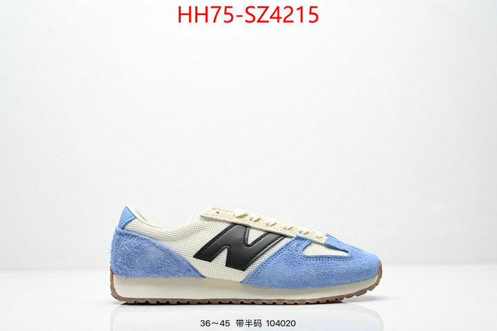 Men Shoes-New Balance where can you buy replica ID: SZ4215 $: 75USD