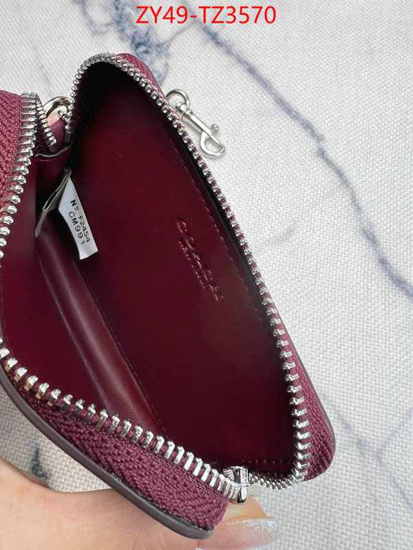 Coach Bags(4A)-Wallet perfect ID: TZ3570 $: 49USD,