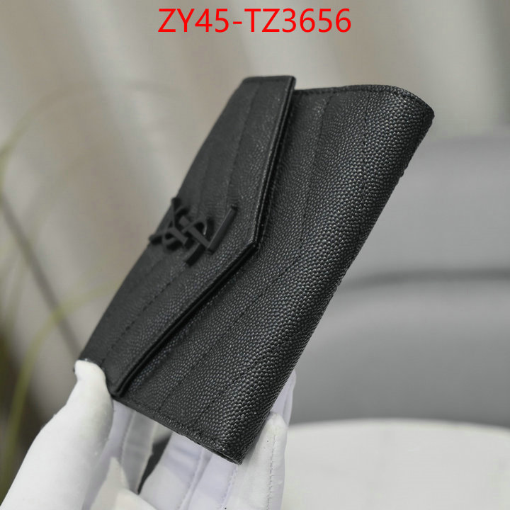 YSL Bags(4A)-Wallet- luxury fake ID: TZ3656 $: 45USD,