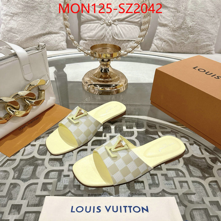 Women Shoes-LV high quality replica designer ID: SZ2042 $: 125USD