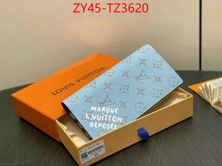 LV Bags(4A)-Wallet buy 2024 replica ID: TZ3620 $: 45USD,