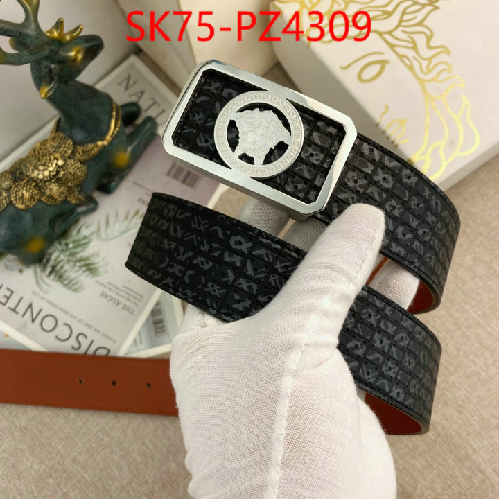 Belts-Versace wholesale designer shop ID: PZ4309 $: 75USD