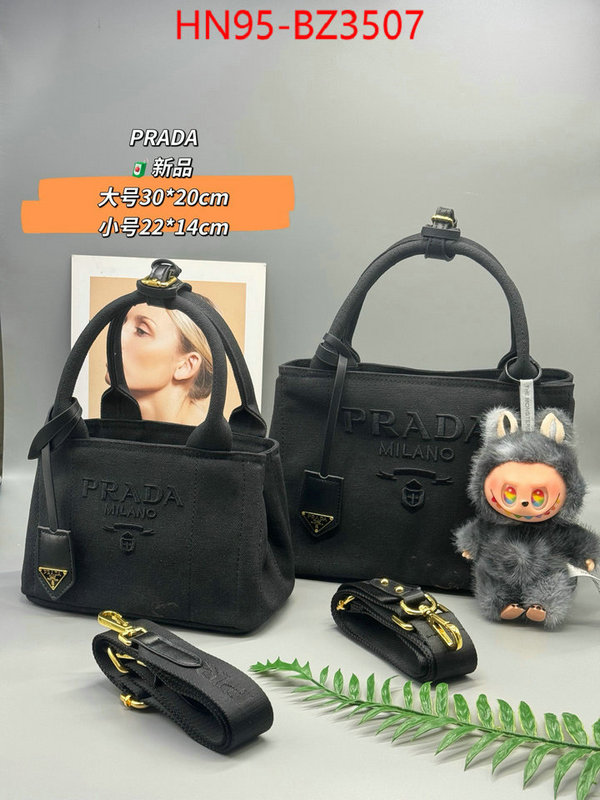Prada Bags(4A)-Handbag- what ID: BZ3507