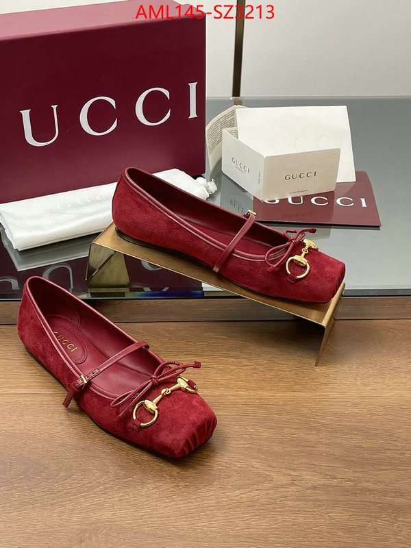 Women Shoes-Gucci fake high quality ID: SZ3213 $: 145USD
