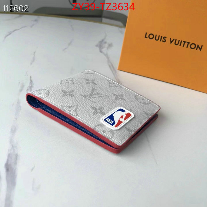 LV Bags(4A)-Wallet best like ID: TZ3634 $: 39USD,