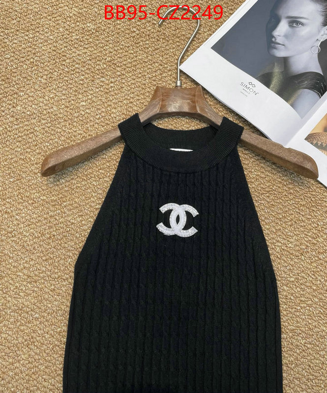 Clothing-Chanel aaaaa+ quality replica ID: CZ2249 $: 95USD