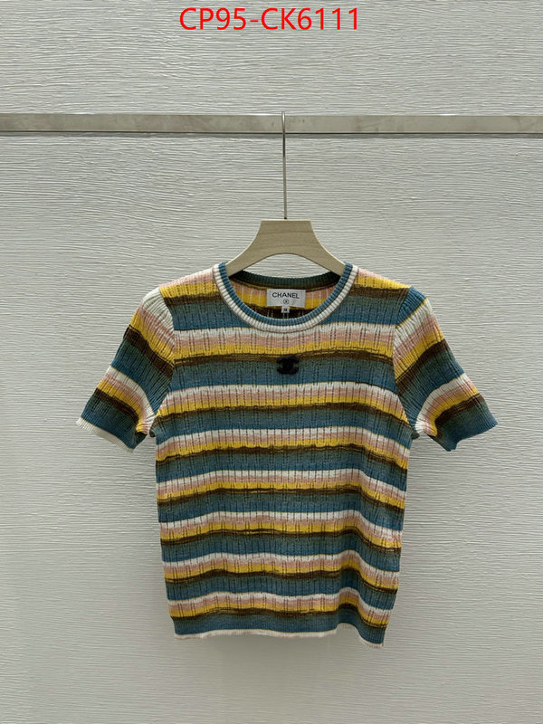 Clothing-Chanel fake aaaaa ID: CK6111 $: 95USD