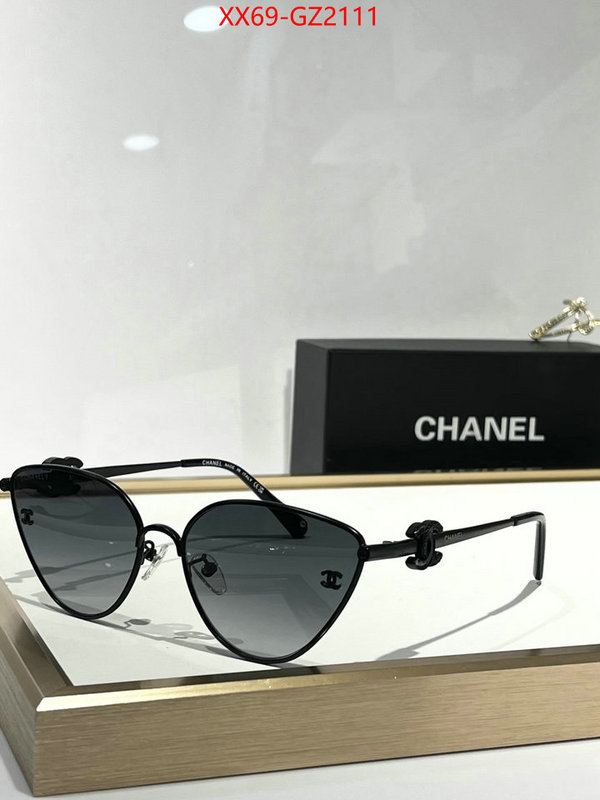 Glasses-Chanel aaaaa+ replica designer ID: GZ2111 $: 69USD