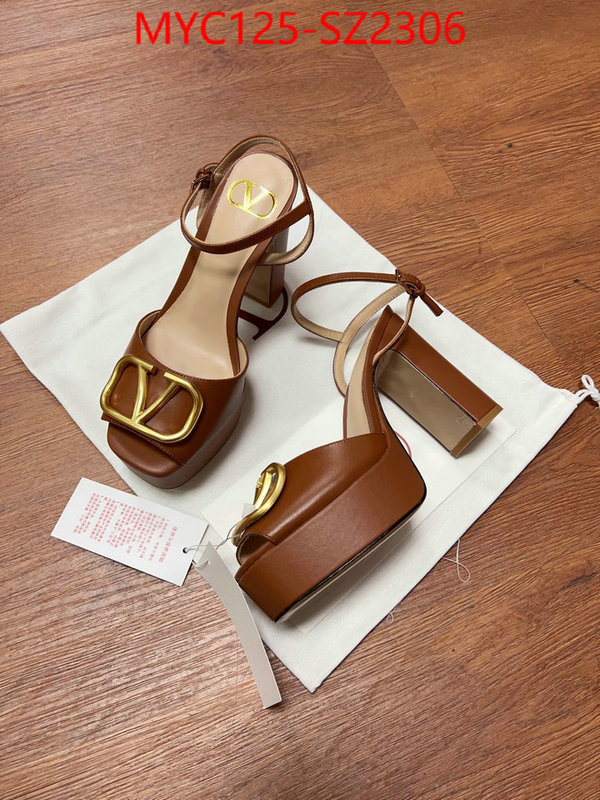 Women Shoes-Valentino best knockoff ID: SZ2306 $: 125USD