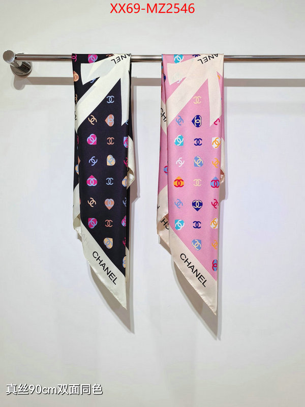 Scarf-Chanel top sale ID: MZ2546 $: 69USD