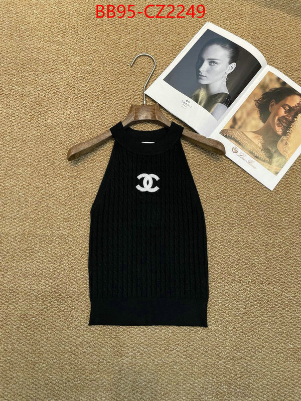 Clothing-Chanel aaaaa+ quality replica ID: CZ2249 $: 95USD