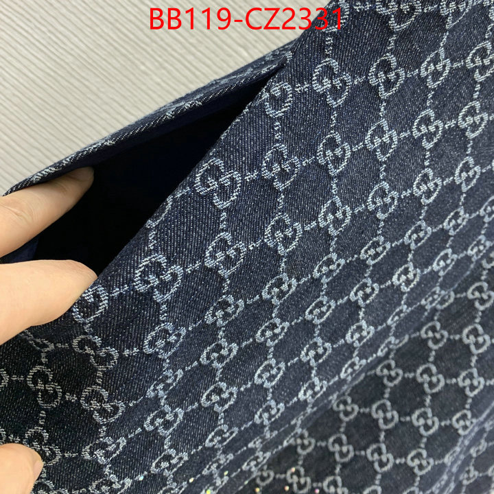 Clothing-Gucci same as original ID: CZ2331 $: 119USD
