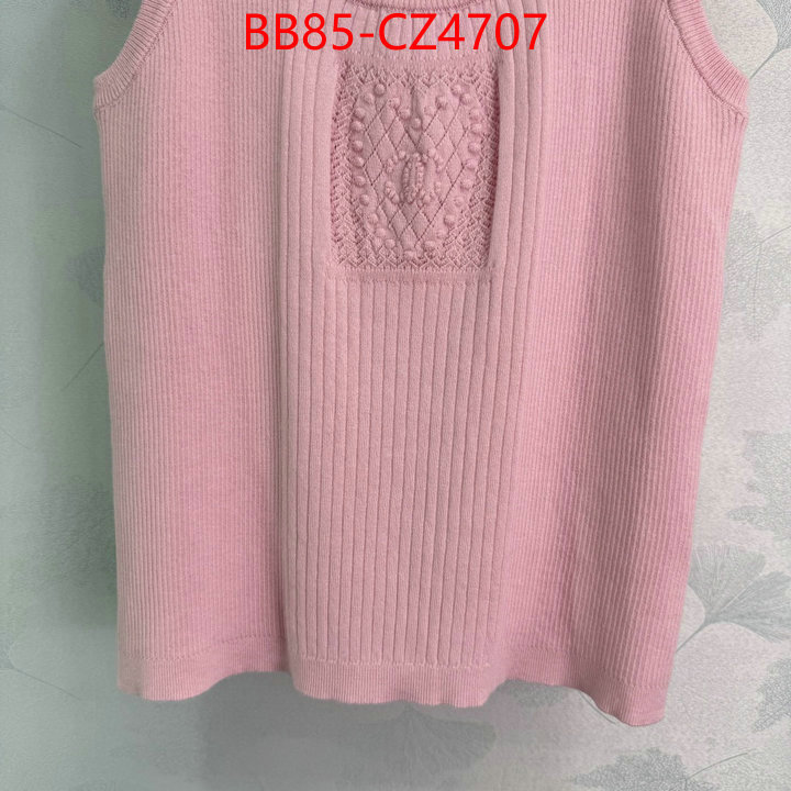 Clothing-Chanel the quality replica ID: CZ4707 $: 85USD