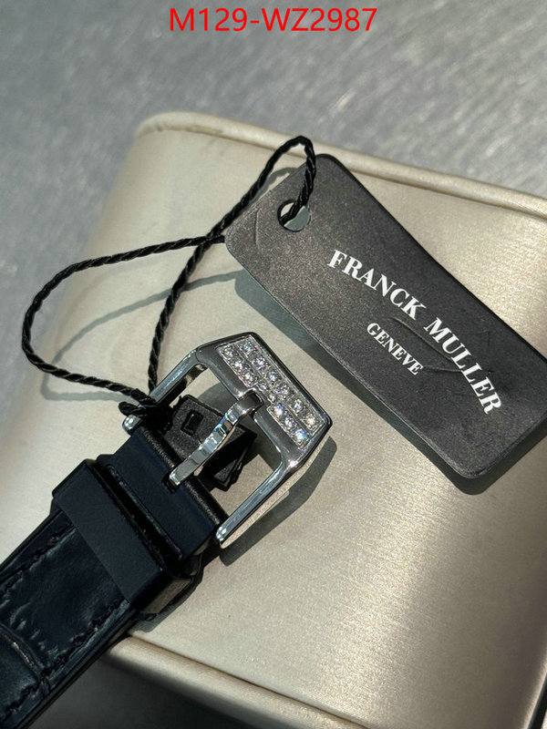 Watch(4A)-Franck Muller fake designer ID: WZ2987 $: 129USD