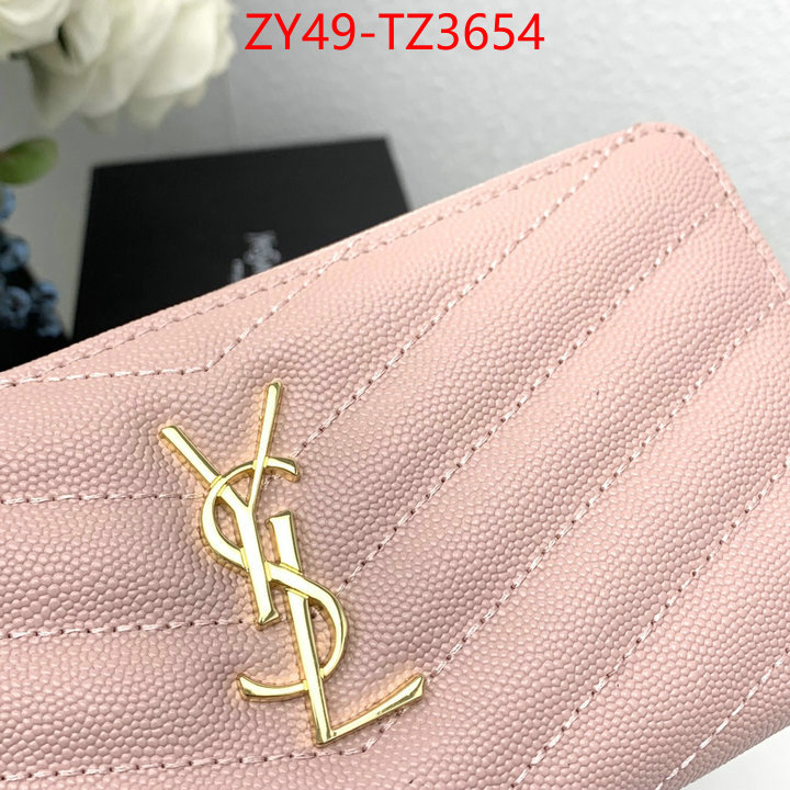 YSL Bags(4A)-Wallet- shop cheap high quality 1:1 replica ID: TZ3654 $: 49USD,