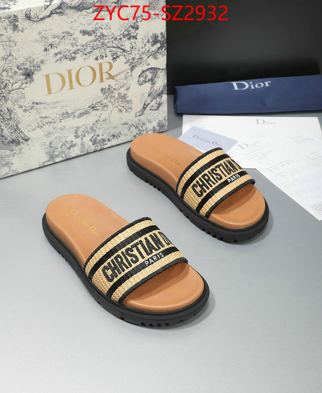 Women Shoes-Dior sellers online ID: SZ2932 $: 75USD