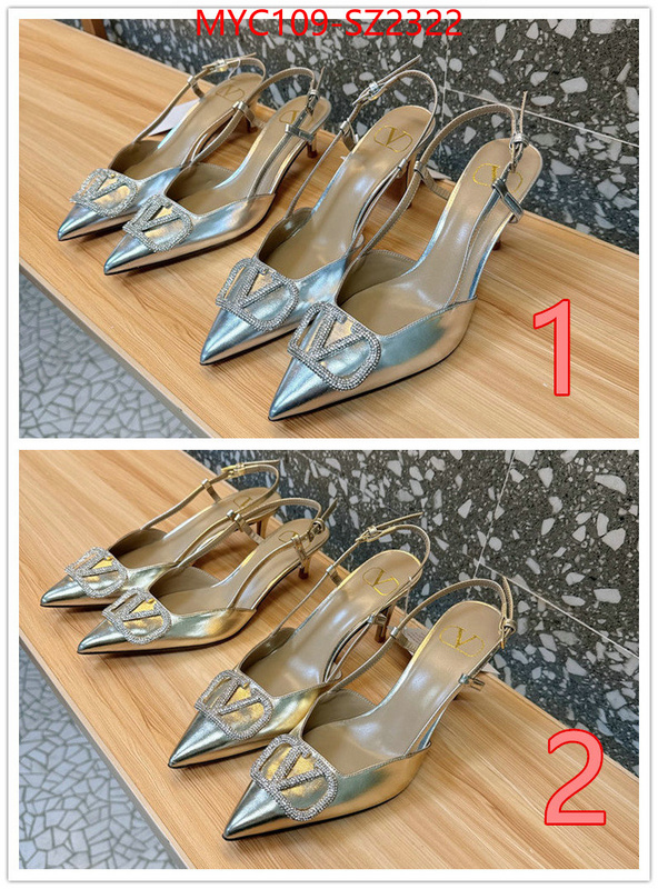 Women Shoes-Valentino replicas ID: SZ2322 $: 109USD