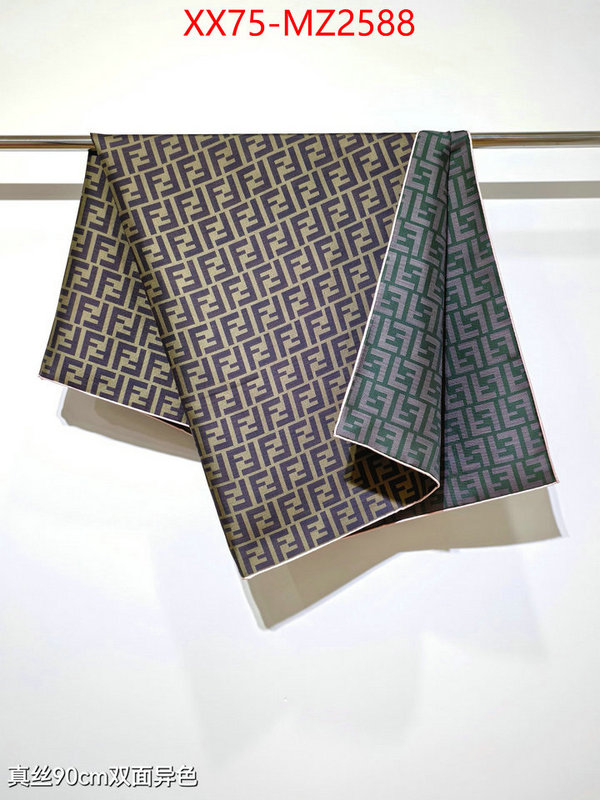 Scarf-Fendi for sale cheap now ID: MZ2588 $: 75USD