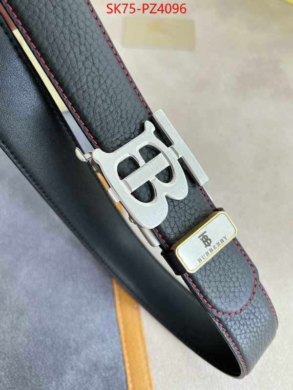 Belts-Burberry luxury cheap ID: PZ4096 $: 75USD