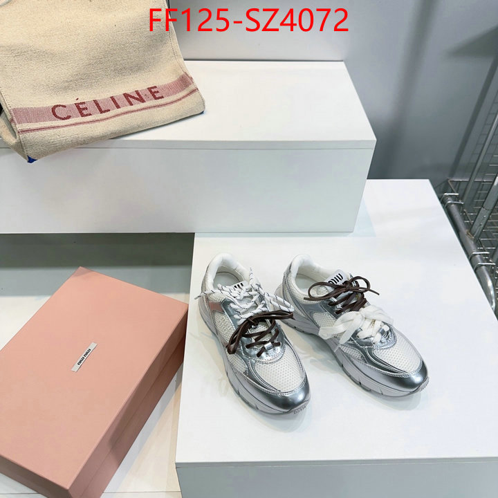 Women Shoes-Miu Miu best quality replica ID: SZ4072 $: 125USD
