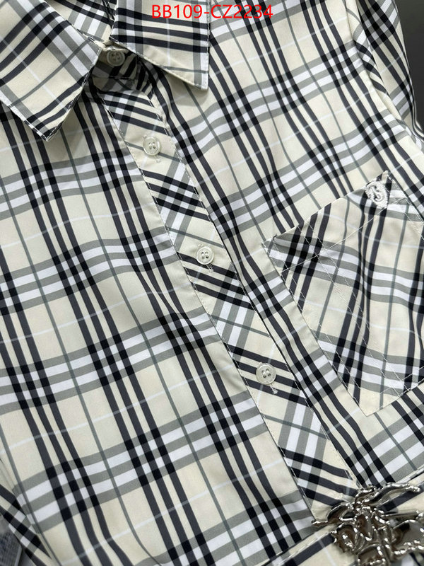 Clothing-Burberry sell online ID: CZ2234 $: 109USD