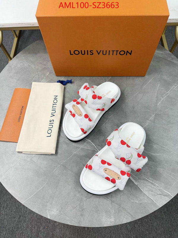 Women Shoes-LV how to buy replcia ID: SZ3663 $: 100USD