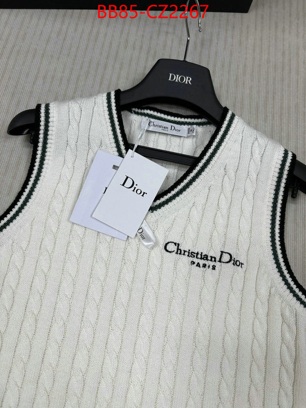 Clothing-Dior buy aaaaa cheap ID: CZ2267 $: 85USD