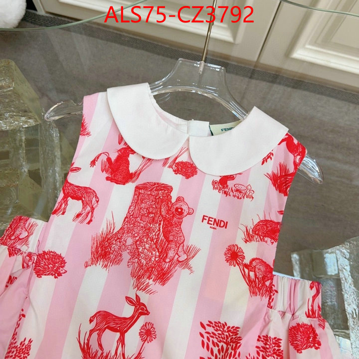 Kids clothing-Fendi shop now ID: CZ3792 $: 75USD