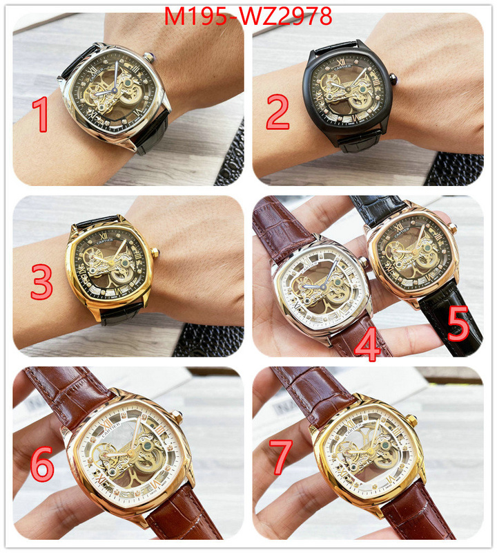 Watch(4A)-Cartier unsurpassed quality ID: WZ2978 $: 195USD-shoes yupoo Watch(4A)-Cartier unsurpassed quality ID: WZ2978 $: 195USD
