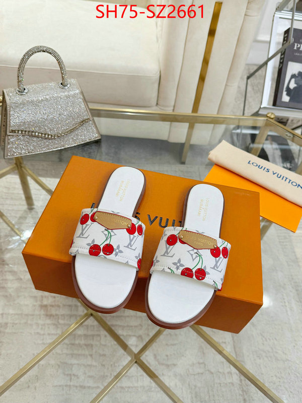 Women Shoes-LV top grade ID: SZ2661 $: 75USD